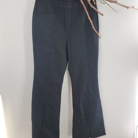 Forever 21 plus black flared pants - Picture 1 of 7